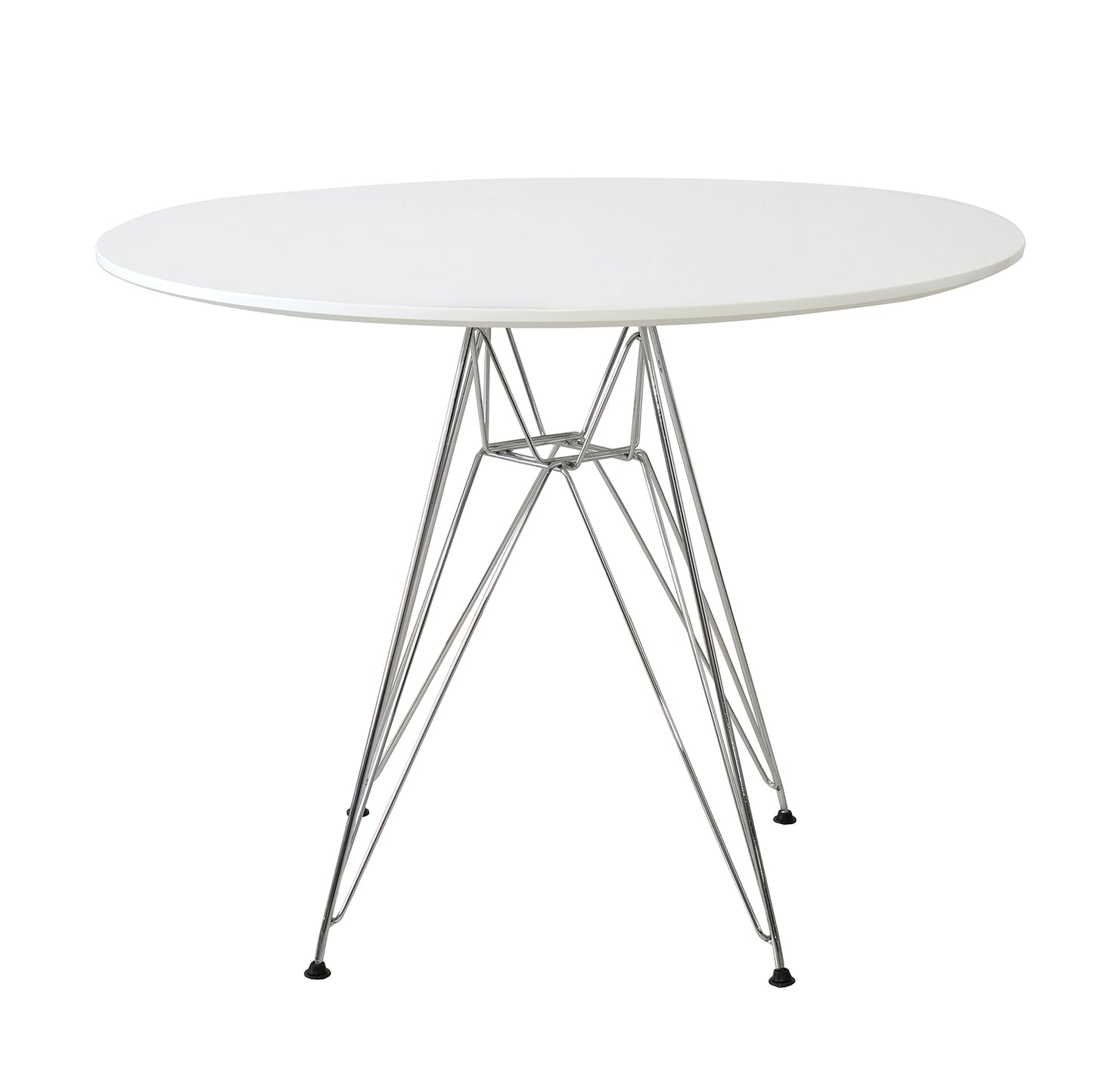 洗練された光沢が魅力的な円形テーブル 100MIDTABLE