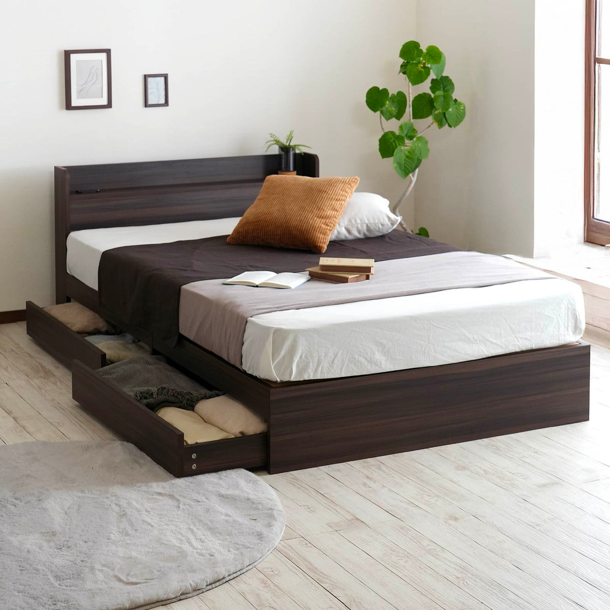 ベッド ｜ 引き出し収納 ｜ MEDI
